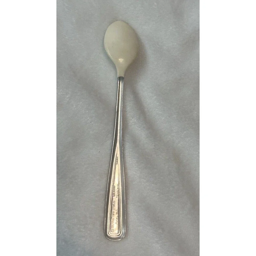 Vintage 1980s Avon’s baby’s first year feeding spoon stainless steel EUC